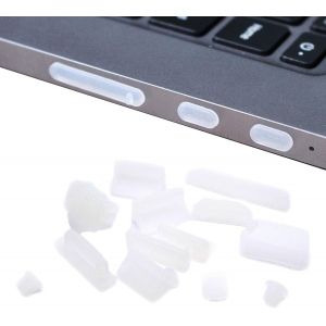 Housse anti-poussière pour ordinateur portable, bouchons anti-poussière en silicone souple pour port USB - Housses anti-poussière universelles, lot de 7 - Neuf