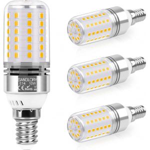 Kalanka-Ampoules Led E14 Lumi&iquest;&iquest;Re Chaude 10 W Lampe Led E14 Blanc Chaud 2 700 K, Ampoule E14 Blanc Chaud, Culot Edison E14 Led, 1050 Lm, &iquest;&iquest;Quivalent &iquest;&iquest; 90 W, Angle 360 &iexcl;&Atilde;, Lot De 4 - Neuf