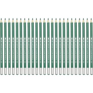 Eryi-Crayon Aquarelle, 24 Crayons Aquarellables Pour Mélanger, Colorier, Dessiner, Peindre, Vert Émeraude - Neuf