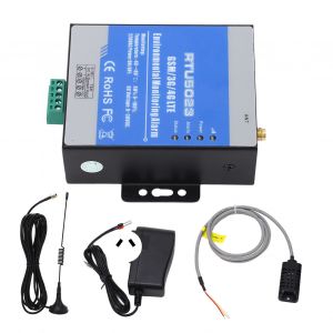 Alarme de temperature et d'humidite GSM 3G 4G, sensible et precise, en cas de panne de courant, avec capteur AC 100-240 V, prise 4G/4G/AU. - Neuf