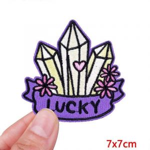 La Gentillesse Est Magique/Dessin Animé Broderie Patch Lettre Patch Fer Sur Les Patchs Pour Vêtements Thermoadhésif Patchs Sur Les Vêtements Coudre Bricolage - Neuf