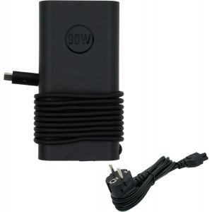 90W USB C Chargeur pour Dell Latitude 3000 5000 7000 Série XPS 12 13 7390 9370 9380 9390 9440 Inspiron 7440 7630 7640 5630 5625 5620 5280 5430 Precision 3470 3570 3571 5770 Ordinateur Alimentation - Neuf
