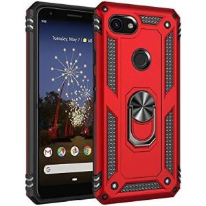 Kal-Coque Google Pixel 3a Xl 2019, Coque Pixel 3a Xl 2019, Etui Housse De Protection Antichoc Durable Résistante 2 En 1 Hybride Pc Robuste Tpu Souple Pour Google Pixel 3a Xl 2019 + Verre Trempé - Neuf