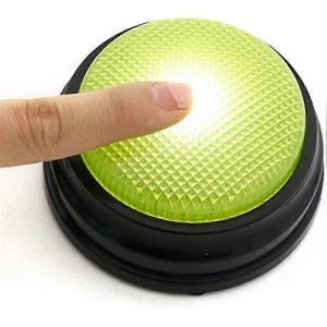 Bouton D'enregistrement Vocal, Buzzer De Jeu Avec Fonction Led Heilwiy - Neuf