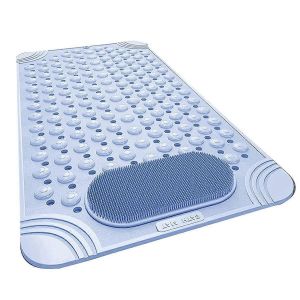 Tapis De Bain,Tapis De Douche Sans Caoutchouc Avec Trous De Drainage,Ventouses,Drainage Rapide,Massage Des Pieds,Bain M - Neuf