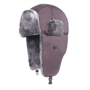 Hiver Au Chaud Chapeau Unisexe Coupe-Vent Ski Soldat De La Chasse De La Pac Chaud Bomber Hat Avec Fourrure Oreillettes&iquest;Caf&eacute;&iquest; - Neuf