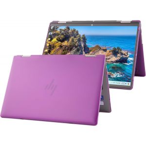 Coque Rigide Uniquement Compatible Avec Ordinateur Portable Convertible 2 En 1 Hp Envy X360 14-Faxxxx/14-Fcxxxx 2 En 1 20242025 (Ne Convient Pas Aux Autres Mod&egrave;les Hp) U2013 Violet - Neuf