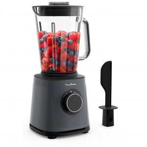Moulinex PerfectMix Essential LM771BF0 blender 2 L M&eacute;langeur de table 1200 W Noir, Gris et Transparent - Neuf