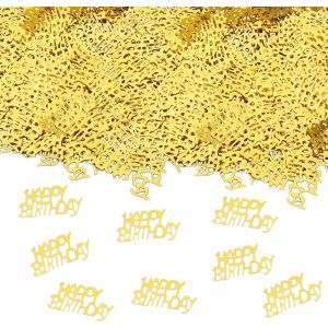 Confettis Dor&iquest;&iquest;s &iquest;&iquest; Paillettes - D&iquest;&iquest;coration de Table d'Anniversaire Pour Femme et Homme - Neuf