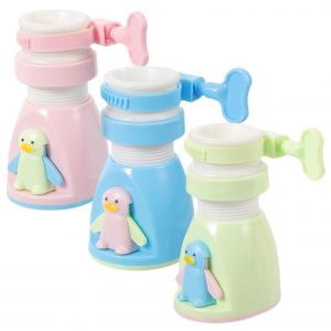 3-Morceau De Bande Dessin&eacute;e Appuyez Sur Pulv&eacute;risateur Rotatif Anti-&Eacute;claboussures Cuisine Et Salle De Bain Extension Avec Un Dr&ocirc;le De Pingouin Dessins Et Mod&egrave;les 1 - Neuf