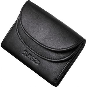 YEMAESRE-Femme, Accessoire De Voyage-Portefeuille À Double Pli, Noir, S - Neuf