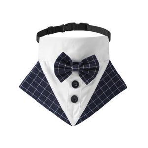 Collier &Eacute;l&eacute;gant Et R&eacute;glable Pour Chien, Id&eacute;al Pour Les Mariages Et Les Occasions Sp&eacute;ciales. Qualit&eacute; Sup&eacute;rieure, Confortable Et Facile &Agrave; Utiliser. - Neuf