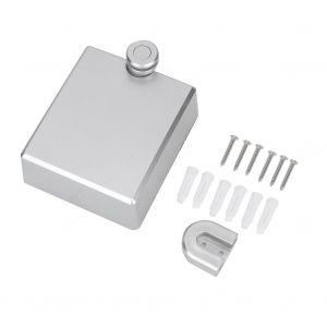 HJLIAN Etendoir a linge retractable en acier inoxydable pour l'exterieur (argente) - Neuf