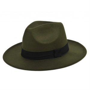 Chapeau Rancher Rétro Avec Large Bord Style Vintage Chapeau En Feutre Pour Hommes Approvisionnement - Neuf