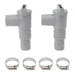 Intex Bestway Poolsun Maintenance/Stop Valve pour piscines avec raccords de tuyau de 32 mm-Bon - Neuf