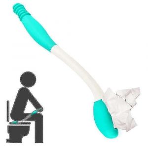 Outils D'aide Aux Toilettes,Lingette Confort Longue Port&eacute;e,&Eacute;tend Votre Port&eacute;e Sur - Neuf