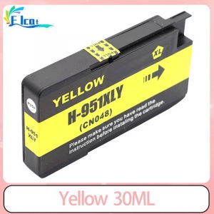 Cartouche d'encre pour imprimante HP 950XL 951XL, pour HP Officejet Pro 8100 8600 8610 8620 8630 8640 8616 8625 8650 8660 8615 251dw 276dw1PC Yellow - Neuf