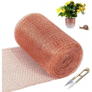 Kalanka-Ruban En Cuivre Contre Les Escargots, 12,7 Cm X 9 M, Filet De Cuivre, Clôture Anti-Limaces, Protection Des Plantes Pour Jardin Et Maison - Neuf