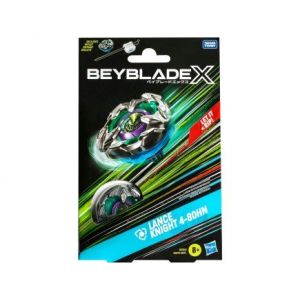 Coffret Toupie Beyblade X Lance Knight 4-80hn - Set Toupie + Lanceur - Type Défense + 1 Carte - Neuf