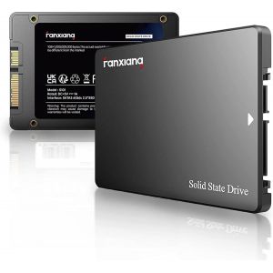 CAP-S101 256Go SSD Disque Interne SSD SATA III 6 Go/s 2,5"" Vitesse de Lecture jusqu'à 550 Mo/s, Compatible avec Ordinateurs Portables et Ordinateurs de Bureau (Noir) - Neuf