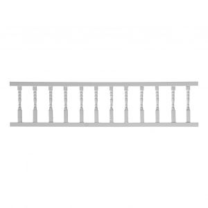 Garde-corps en bois pour maison de poupee 1:12, decoration de meubles, mini-maison de poupee, modele pour maison de bebe et poupee a l'echelle 1/12 - Neuf