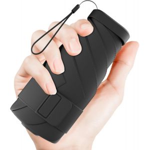 Parapluie de Voyage Mini Pliable pour Sac - Protection UV 50+ contre Soleil & Pluie, Design Compact L&eacute;ger et R&eacute;sistant au Vent, Tient dans Poche ou Sac, Parasol Portatif pour Transport Hommes, Femmes - Neuf