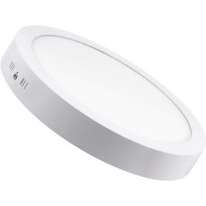Plafonnier Led Rond 20w 2000lm &iquest;210mm Blanc Neutre 4000k-4500k Surface Haute Luminosit&eacute; Panneau Led Eclairage Pour Salon, Salle &Agrave; Manger, Chambre, Bureau, Led - Neuf