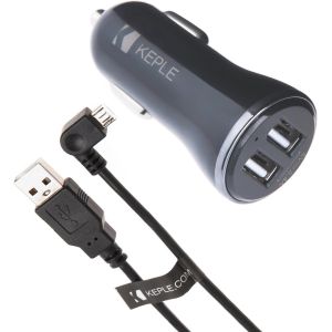 Chargeur De Voiture Compatible Avec Tomtom Tom Tom Micro Usb C&acirc;ble Rapide 2-Port Navigation Sat Nav Cigare Go 40 50 60 400 500 510 520 600 610 620 820 Live 5000 5100 5200 6000 6100 6200 Rider (2015) - Neuf