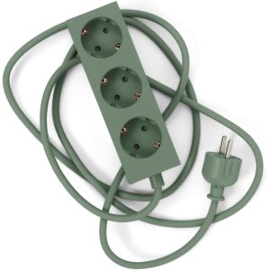 Prise de barre d'alimentation magn&eacute;tique (verte) - Multiprise pratique et &eacute;l&eacute;gante &agrave; 3 voies - Prise magn&eacute;tique - Neuf