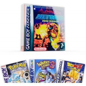 Kal-Protecteur De Jeu Game Boy Color, Game Boy Et Game Boy Advance, Boîte De Jeu Rétro Jusqu'à 13 * 13 * 3cm, Protecteur De Jeu Pet (Game Boy) (30 Pcs.) - Neuf