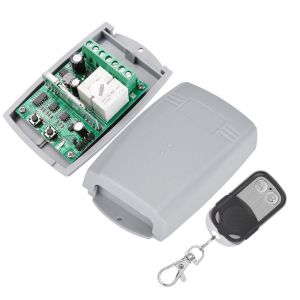 Telecommande RF sans fil 2 canaux DC12-48 V 433 MHz, apprentissage du code et du codage - Neuf