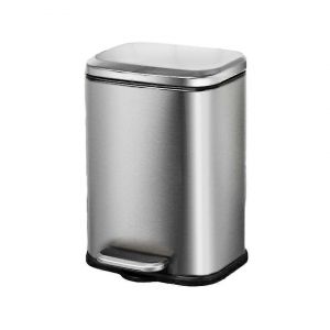 Poubelle en acier inoxydable intelligemment concue pour la cuisine et la salle de bain - Neuf
