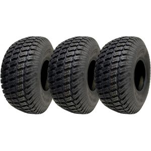 15x6.00-6 Lawnmower Tyres Lawnmower Tubeless P332 K-Reinforced 6-ply (Set of 3) - Neuf