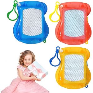 3 pi&egrave;ces Mini Tableau Magique Porte-Cl&eacute;s,Mini Planche &agrave; Dessin,Cadeau Anniversaire,F&ecirc;tes,Remplisseurs de Sac de Partie,pour Enfants,Assortiment Jouets Fille et Gar&ccedil;on - Neuf