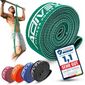 Bandes De Fitness De Qualité Supérieure Pour Votre Fitness-Bandes En Tissu Parfaites Pour Le Développement Musculaire-Bandes De Résistance-Bandes De Résistance-Terraband.[K1438] - Neuf