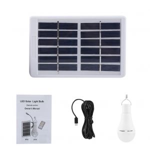 Hjlian Ampoules Solaires Portables A Led Rechargeables Et A Intensite Variable, Eclairage D'urgence Interieur Et Exterieur - Neuf