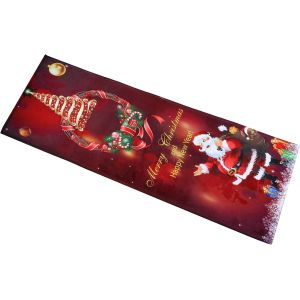 No&euml;l Tapis 40x120cm Santa Claus "Paillassons" Non-Slip Coureur de Tapis de Salon Tapis Bain Tapis de Cuisine Tapis de Maison de Chambre &agrave; coucher de D&eacute;coration - Neuf