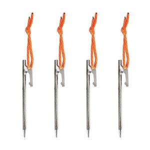 Piquets De Tente En Alliage De Titane,Clous De Tente De Camping,30 Cm - Neuf