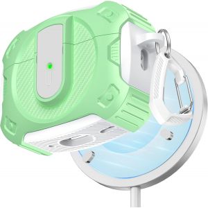 Compatible with AirPods Pro 2/1 Generation Case (2023/2022/2019) with Cleaning Kit, New Space Theme Protective Case 2024, Compatible with MagSafe,Avocado - Neuf