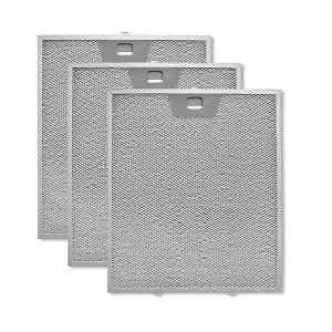 3PCS WB02X24871 Filtre à graisse de hotte de cuisinière pour GE JVW5361SJSS JVW5361EJ1ES JVW5361EJES maille en aluminium H - Neuf