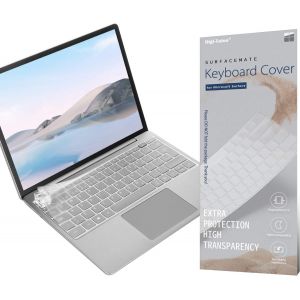 Film de Protection du Clavier&iquest;Compatible avec Le Clavier Surface Laptop Go 3/Laptop Go 2/Laptop Go,EU/France Layout,TPU Clair - Neuf