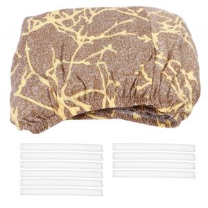 Hjlian Housse De Canape Elastique En Fibre De Polyester, Protection De Canape Pour Salon, Decoration Beige Clair, 3 Places - Neuf
