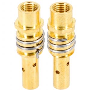 2pcs Porte-buse de gaz pour tig 15AK MIG Accessoires de soudage Ressort de buse MIG / MAG Torche de soudage Pointe de contact Outils électriques Pièces - Neuf