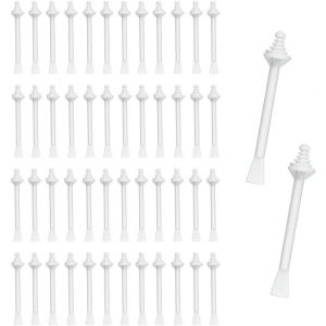 50 Pieces &Eacute;pilation Du Applicateurs Nose Wax Kit &Eacute;pilation Du Epilation Homme Nez Pour Homme B&acirc;tonnets Baton Epilation Cire Kit De Cire De Nez Pour Nasale - Neuf