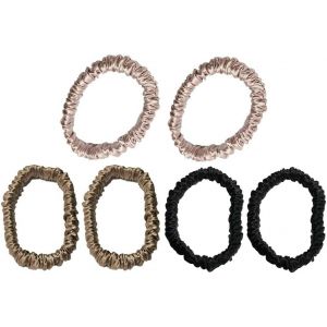 Chouchous 100 % Pure Soie De Mûrier 19 Mommes - Doux Au Sommeil - Brocart De Soie - Pour Femmes Et Filles - Neuf