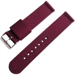 Kal-- Deux Pièces Unisexes En Toile Comme Le Bracelet De Montre Nato-G10 Avec Fermoir Métallique En Acier Inoxydable Également Pour Smartwatch - Neuf
