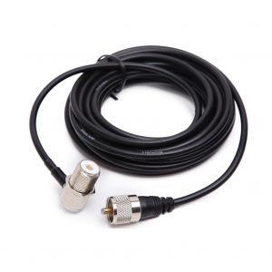 Antenna Cable, Satellite Signal Connector F Male to TV Set with Female Adapter Metal Plug Socket Scanner CB Radio Bidirectional 5m TV Set Top Box - Neuf