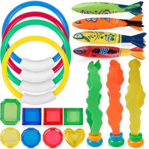 Ensemble De Jouets De Piscine De Plong&eacute;e Sous-Marine, Jouet De Plong&eacute;e Pour Piscine Pour Enfants - Neuf