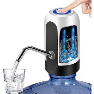 Distributeur de bouteille d'eau Charge USB portable Pompe à bouteille d'eau électrique Pompe à eau potable pour bouteille universelle de 5 gallons (shikai)-YUHAO - Neuf