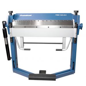 Plieuse de t&ocirc;le manuelle et &agrave; pied largeur du travail 1020 mm 0-135&deg; &eacute;paisseurs jusque 2,5 mm segments en haut Metallkraft FSBM1020-25E - Neuf